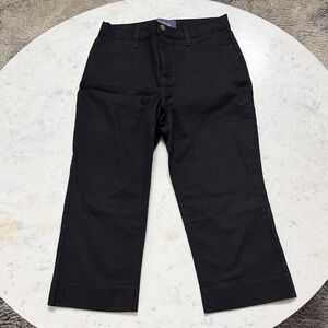 NYDJ Black Crop Jeans